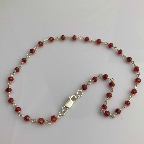 DAINTY Anklet Sterling Silver - Picture 4 of 11